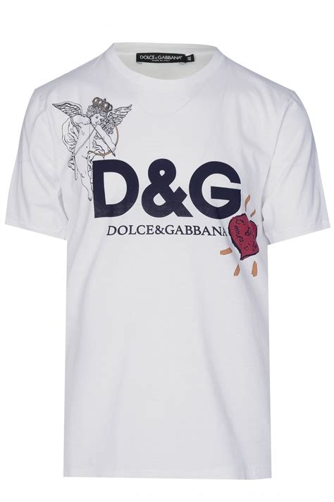 dolce and gabbana logo shirts